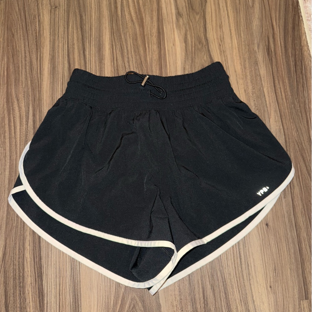 YPB Black Women's Running Shorts
